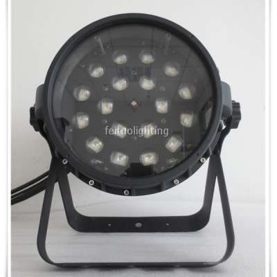 DJ Producer price rgbw 18x10W 4 in 1 waterproof zoom 64 led par light